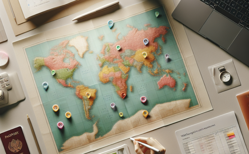 Como montar um roteiro de viagem personalizado do zero