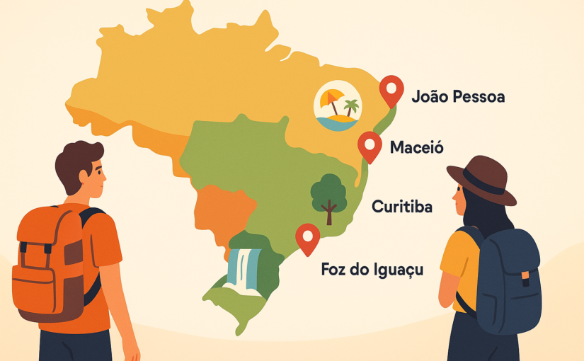 Destinos baratos no Brasil: onde viajar gastando pouco