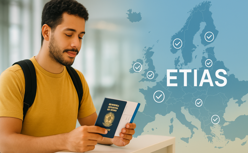 ETIAS para brasileiros: como funciona, custo e validade