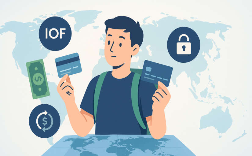 Dinheiro em espécie ou cartão? Guia da viagem internacional